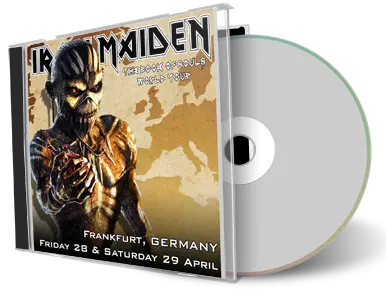 Artwork Cover of Iron Maiden 2017-04-28 CD Frankfurt am Main Audience