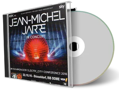 Artwork Cover of Jean Michel Jarre 2016-10-22 CD Duesseldorf Audience