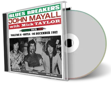 Artwork Cover of John Mayall with Mick Taylor 1982-12-06 CD Ostia Audience