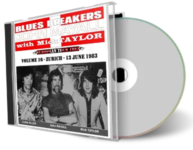 Artwork Cover of John Mayall with Mick Taylor 1983-06-13 CD Zurich Audience