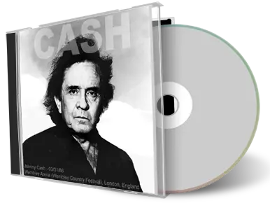 Artwork Cover of Johnny Cash 1986-03-31 CD London Soundboard