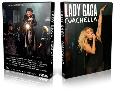Artwork Cover of Lady Gaga 2017-04-15 DVD Coachella Festival Proshot