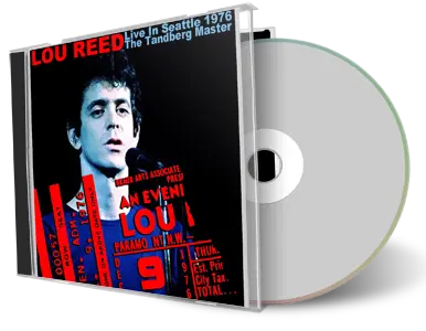 Artwork Cover of Lou Reed 1976-12-09 CD Seattle Audience