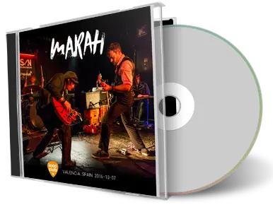 Artwork Cover of Marah 2016-10-07 CD Valencia Audience