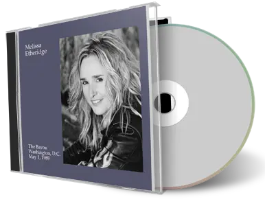 Artwork Cover of Melissa Etheridge 1989-05-01 CD Washington Soundboard