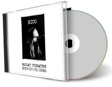 Artwork Cover of Nico 1980-07-21 CD New York City Audience