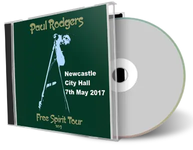 Artwork Cover of Paul Rodgers 2017-05-07 CD Newcastle Audience