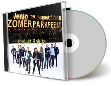 Artwork Cover of Projekt Rakija 2016-08-28 CD Venlo Audience