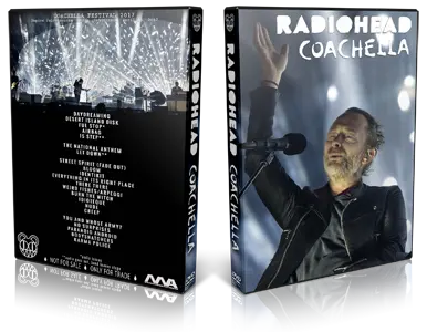 Artwork Cover of Radiohead 2017-04-14 DVD Coachella Festival Proshot