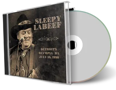 Artwork Cover of Sleepy LaBeef 1990-07-13 CD Olympia Audience