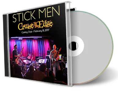 Artwork Cover of Stick Men 2017-02-09 CD Colony Club Audience