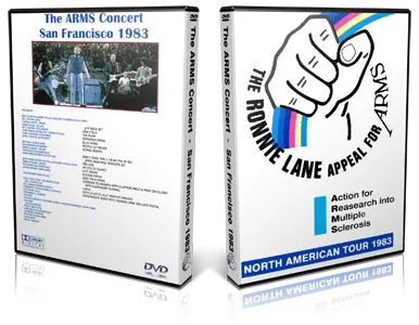 Artwork Cover of The ARMS Concert 1983-12-02 DVD San Francisco Proshot