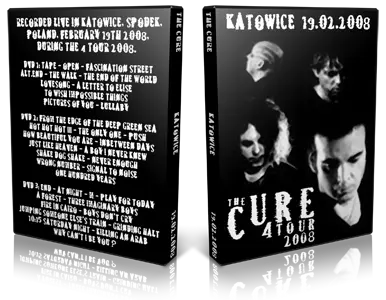 Artwork Cover of The Cure 2008-02-19 DVD Katowice Audience