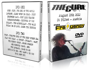 Artwork Cover of The Cure 2012-08-18 DVD St Polten Audience