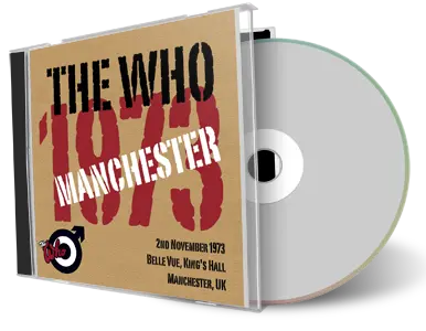 Artwork Cover of The Who 1973-11-02 CD Manchester Audience