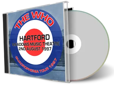 Artwork Cover of The Who 1997-08-02 CD Hartford Audience