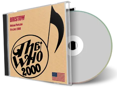 Artwork Cover of The Who 2000-07-05 CD Bristow Audience