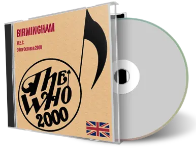 Artwork Cover of The Who 2000-10-30 CD Birmingham Audience