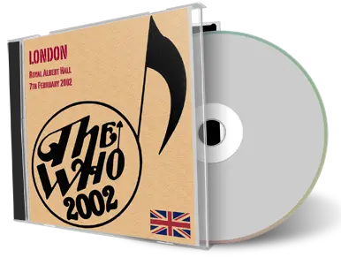 Artwork Cover of The Who 2002-02-07 CD London Audience