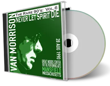 Artwork Cover of Van Morrison 1990-08-28 CD Mansfield Audience