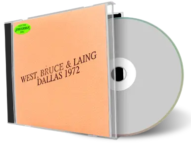 Artwork Cover of West  Bruce and Laing 1972-11-29 CD Dallas Audience