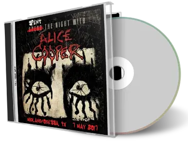 Artwork Cover of Alice Cooper 2017-05-07 CD Odessa Audience