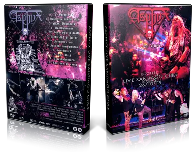 Artwork Cover of Asphyx 2015-10-26 DVD Santiago Proshot