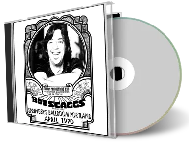 Artwork Cover of Boz Scaggs Compilation CD Portland 1970 Soundboard