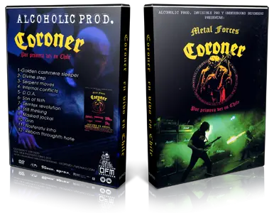 Artwork Cover of Coroner 2015-04-23 DVD Santiago Proshot