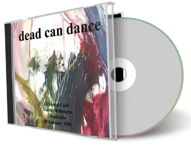 Artwork Cover of Dead Can Dance 1982-01-28 CD Melbourne Audience