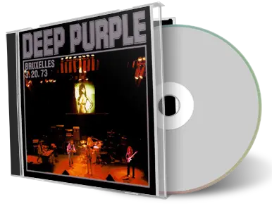 Artwork Cover of Deep Purple 1973-03-20 CD Brussels Audience