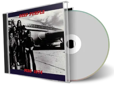 Artwork Cover of Deep Purple 1974-03-13 CD New York City Audience