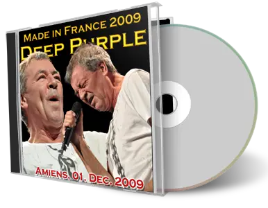 Artwork Cover of Deep Purple 2009-12-01 CD Amiens Audience