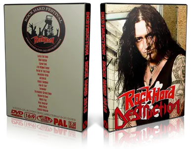 Artwork Cover of Destruction 2016-05-13 DVD Gelsenkirchen Proshot