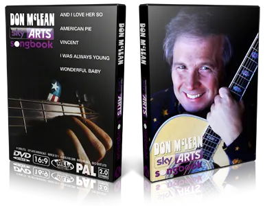 Artwork Cover of Don McLean Compilation DVD Songbook 2011 Proshot