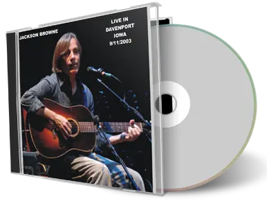 Artwork Cover of Jackson Browne 2003-11-09 CD Davenport Audience