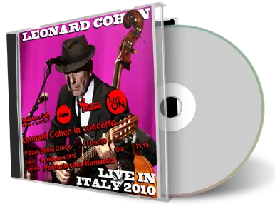 Artwork Cover of Leonard Cohen 2010-09-01 CD Florence Audience