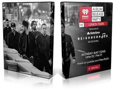 Artwork Cover of Linkin Park 2017-05-22 DVD iHeartRadio Theater LA Proshot