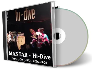 Artwork Cover of Mantar 2016-09-24 CD Denver Audience