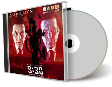 Artwork Cover of Marillion 2016-11-05 CD Washington Audience
