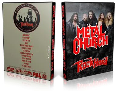Artwork Cover of Metal Church 2016-05-14 DVD Gelsenkirchen Proshot