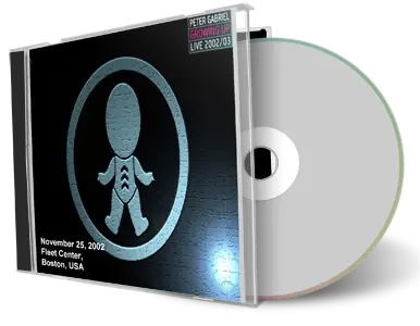 Artwork Cover of Peter Gabriel 2002-11-25 CD Boston Audience