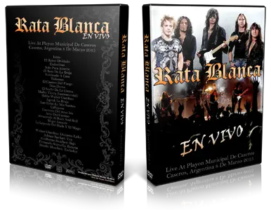 Artwork Cover of Rata Blanca 2015-03-08 DVD Caseros Proshot