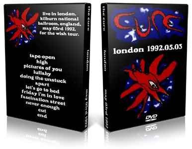 Artwork Cover of The Cure 1992-03-05 DVD London Proshot