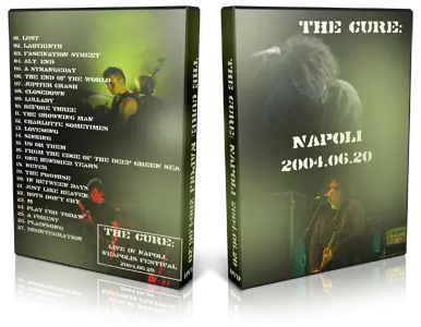 Artwork Cover of The Cure 2004-06-20 DVD Naples Audience