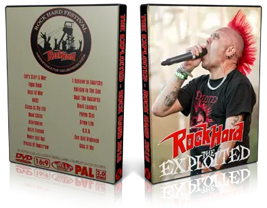 Artwork Cover of The Exploited 2016-05-14 DVD Gelsenkirchen Proshot