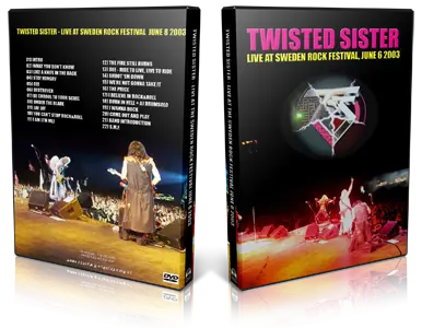 Artwork Cover of Twisted Sister 2003-06-06 DVD Royal Oak Audience