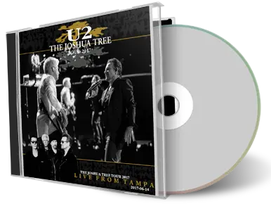 Artwork Cover of U2 2017-06-14 CD Tampa Audience