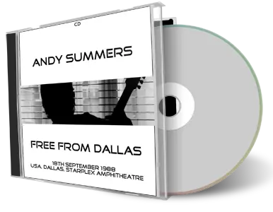 Artwork Cover of Andy Summers 1988-09-18 CD Dallas Audience