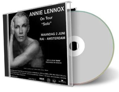 Artwork Cover of Annie Lennox 2003-06-02 CD Amsterdam Audience